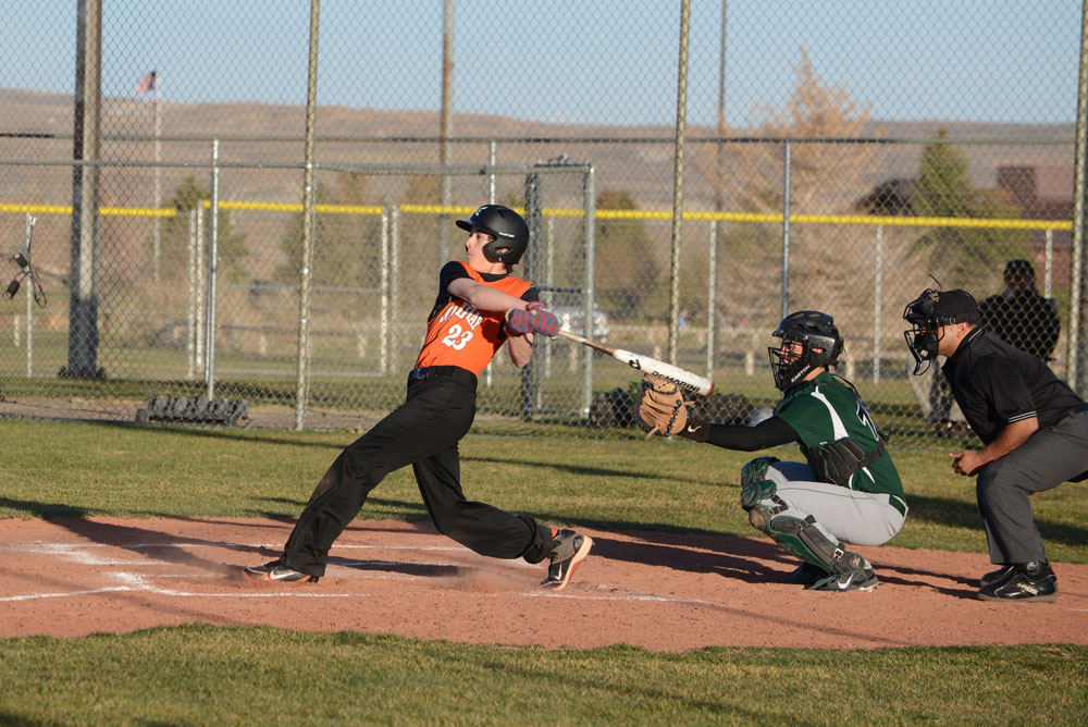 Archie Hay Post 24 splits over the weekend at the Riverton Wood Bat Classic