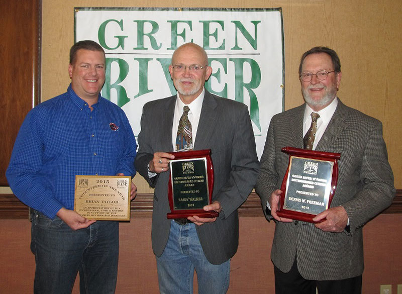 Green River Chamber Presents 2015 Award Winners