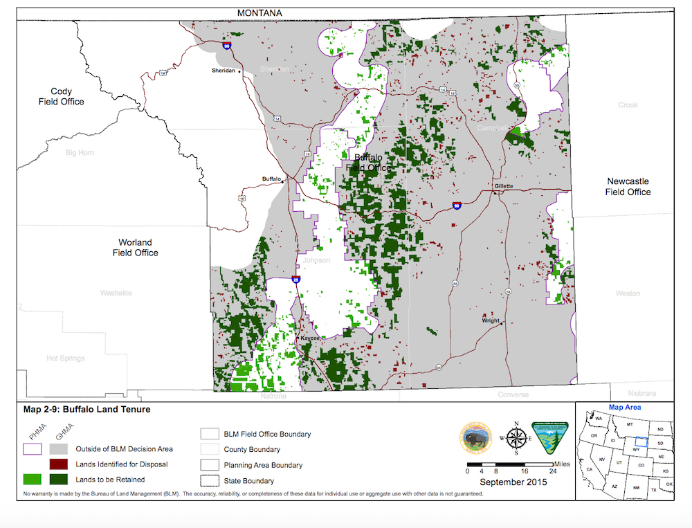 WyoFile: Bill Would Sell 694,200 Acres Of Public Land
