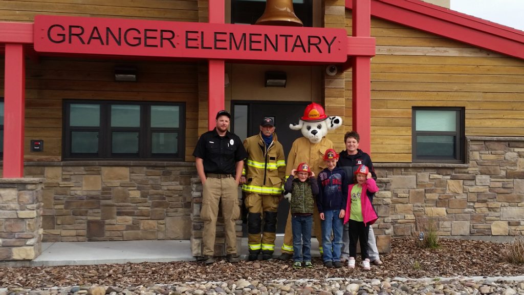 Sweetwater County Fire Department Holds Fire Prevention Programs for Rural Schools in the County