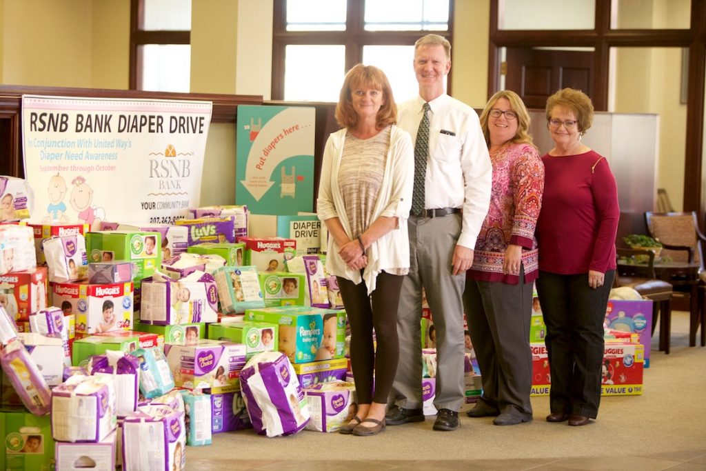 RSNB Bank Diaper Drive Donates Over 15,800 Diapers