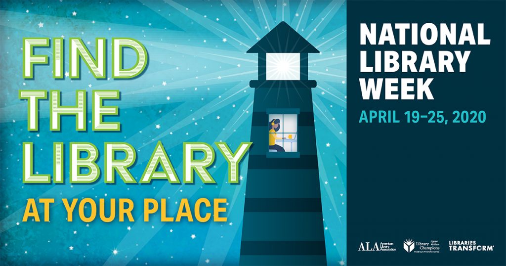 National Library Week Encourages Residents to Find the Library at Their Place