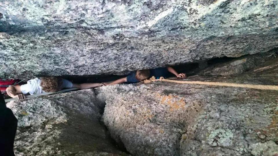 Ten Year Old Boy Rescued from Fissure Near Boulder Lake Road