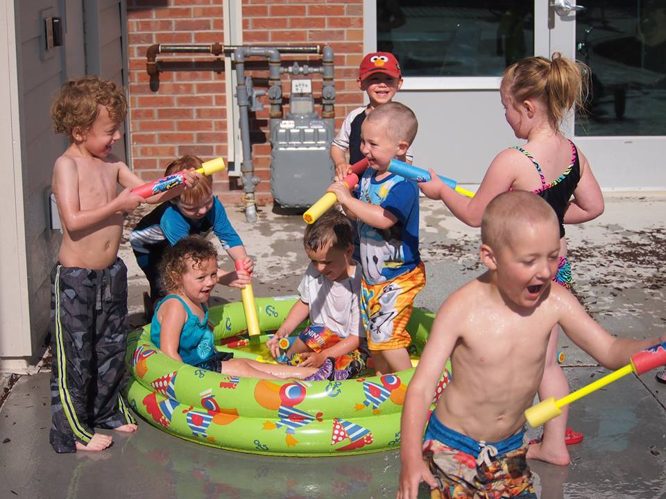 CDC Students Celebrate End of Year With Water Fight; Summer Programs Start Soon
