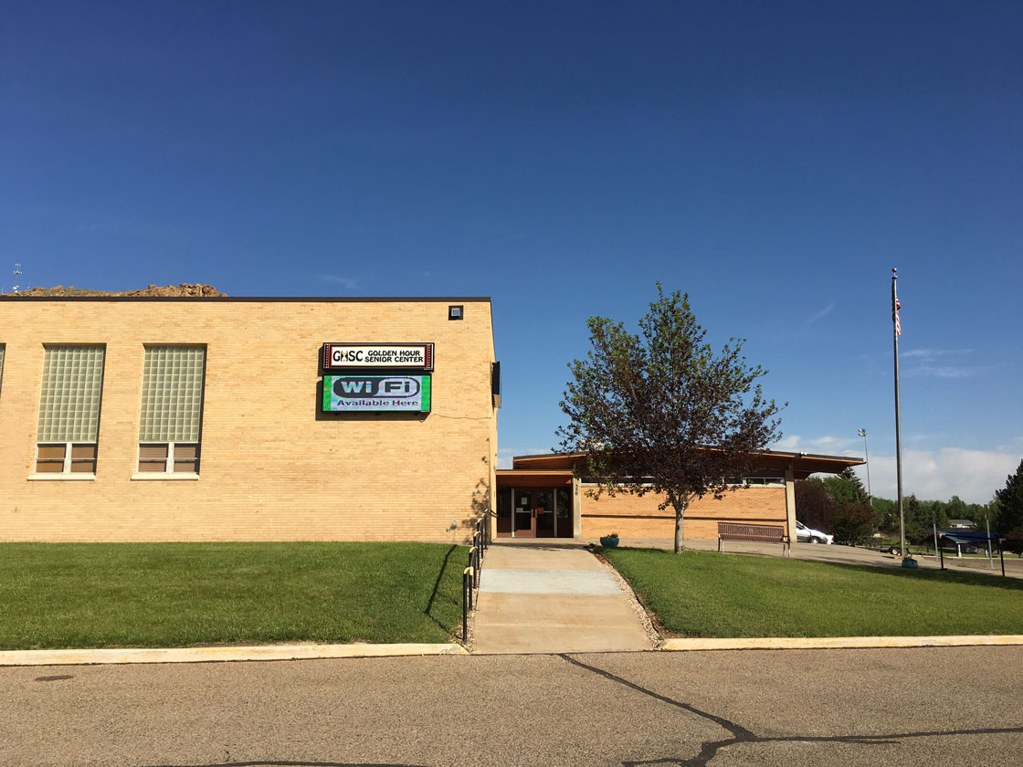 County Vehicle Given to the Golden Hour Senior Center