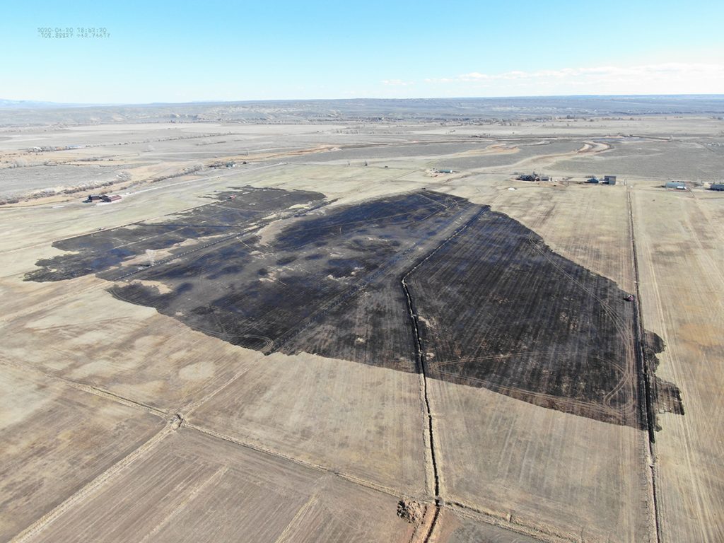 Disaster Avoided As First Responders Stamp Out Fire Today Near Boulder