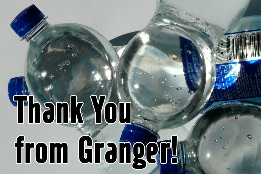 Granger Thankful for Help During Water Crisis
