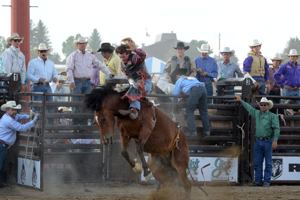 Wyoming riders post solid second round times in the Thursday morning session
