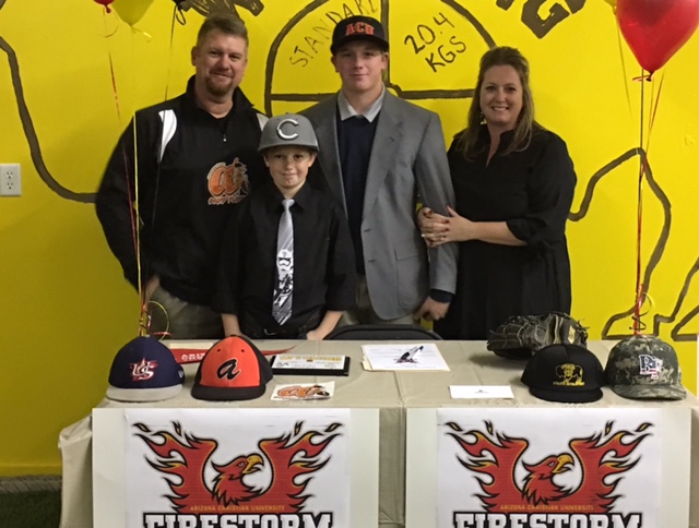 Post 24 Sand Puppy Hamby Signs to Play at Arizona Christian