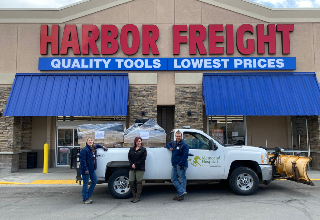 Harbor Freight Donates Personal Protective Equipment to MHSC