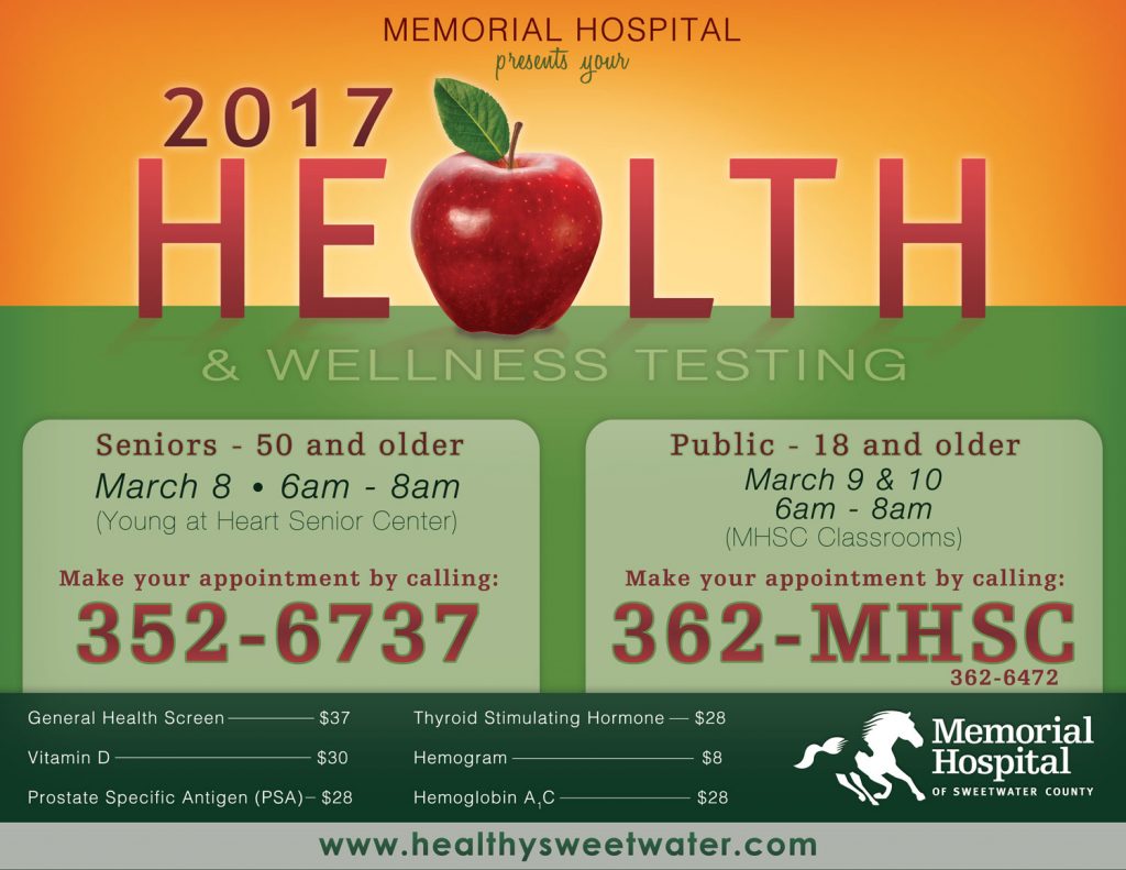 2017 Health & Wellness Testing Offers Screenings to Public