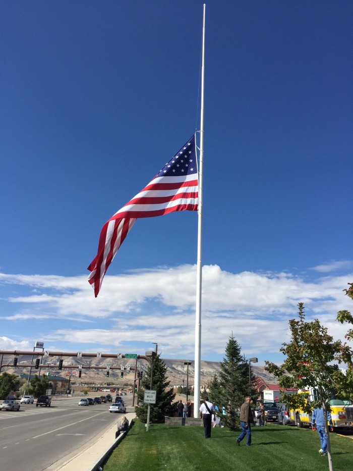 New Rotary Flag Rises Sunday