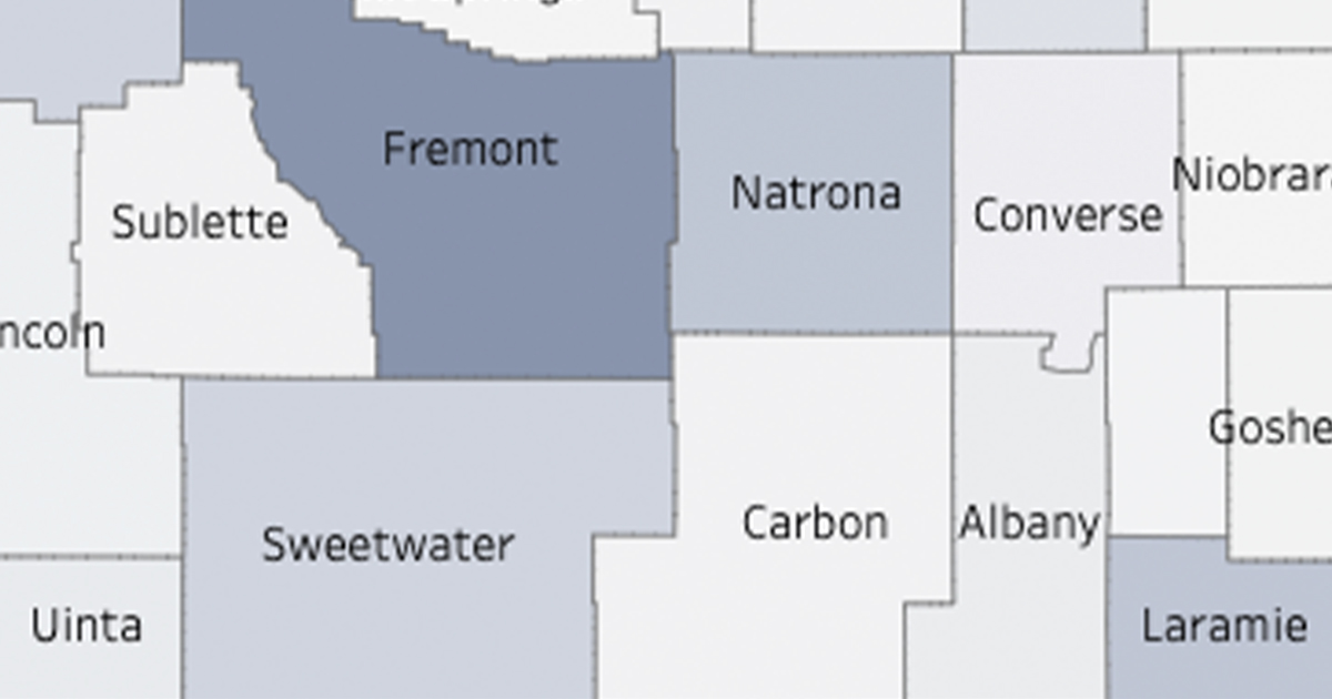 Wyoming’s COVID-19 Positive Patient and Probable Case Numbers Remain Steady