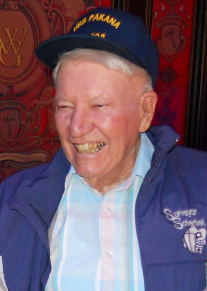 Paul Neslen Scherbel (October 21, 1917 – October, 22, 2015)