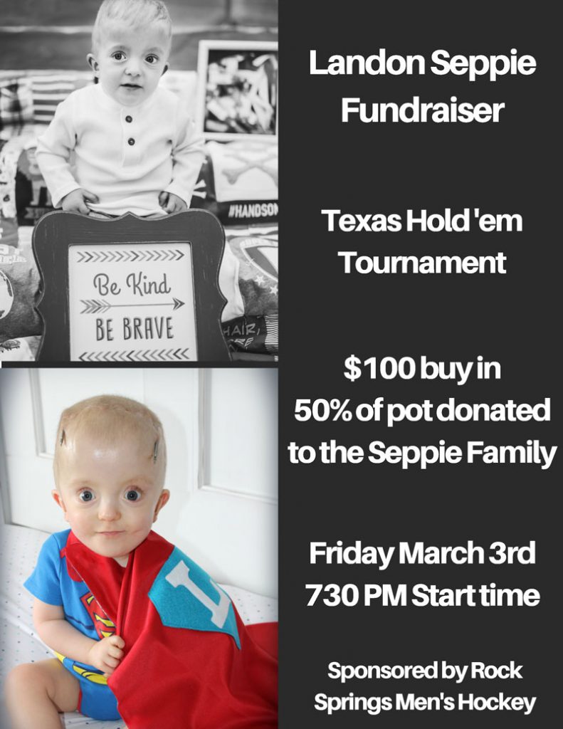 RS Men’s Hockey Poker Tournament And Bud Cup To Benefit Seppie Family