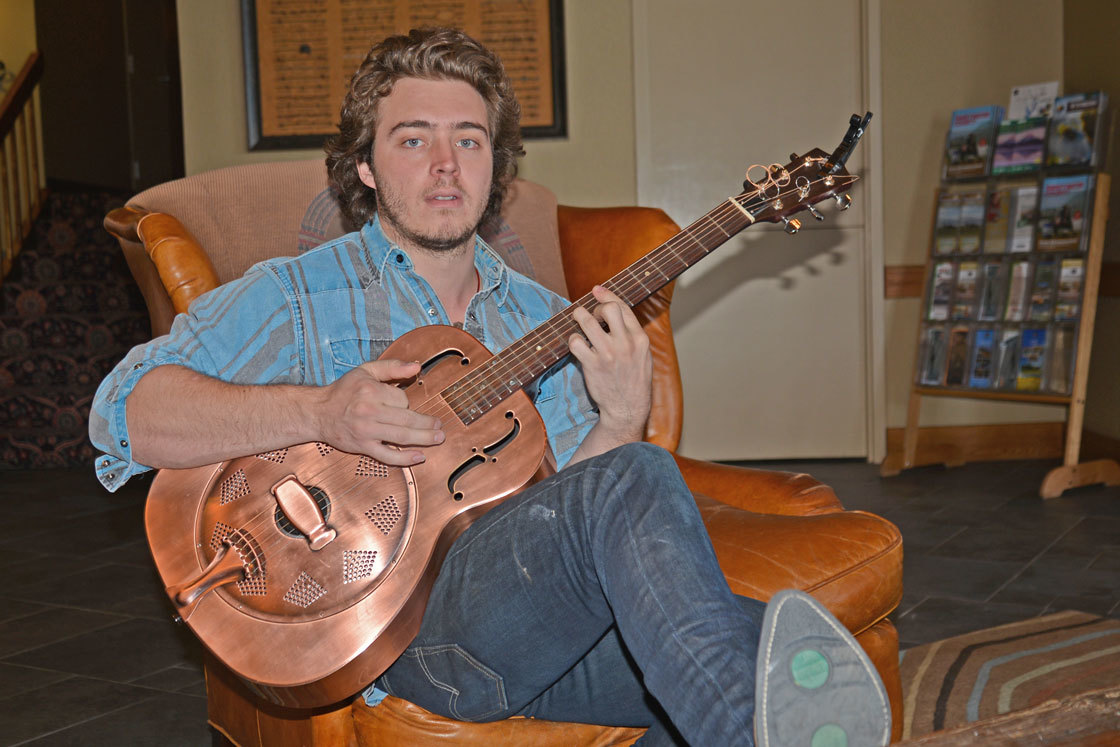 Take a journey around the world with musician Steve Davis; Davis will be performing at the Outlaw Inn Saloon Friday and Saturday