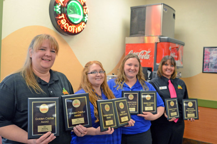 Staley’s Taco Times Honored with Many Corporate Awards