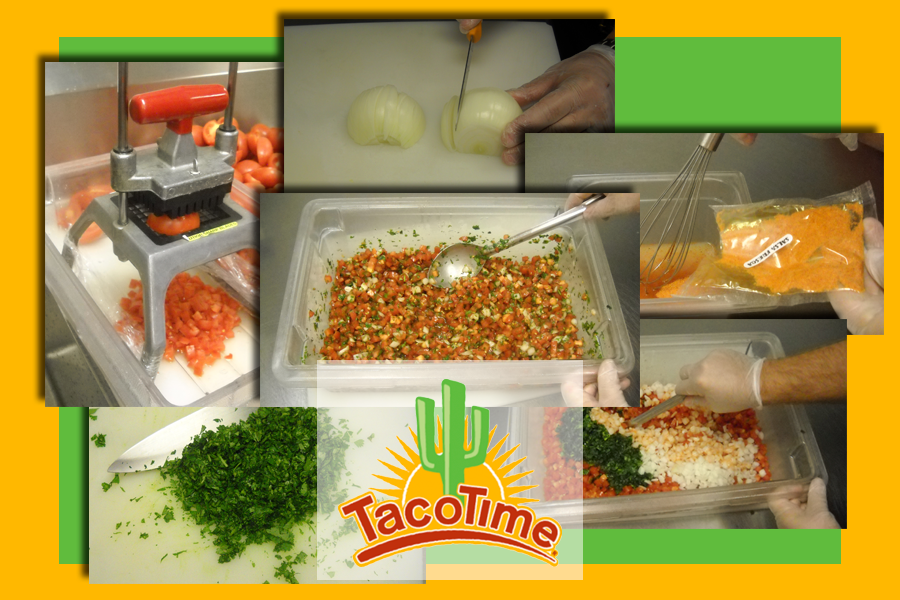 TacoTime Sauces, Dressings and Salsa Prepared In-Store