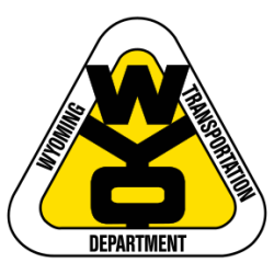 Wyoming Department of Transportation treating roads in advance of anticipated precipitation