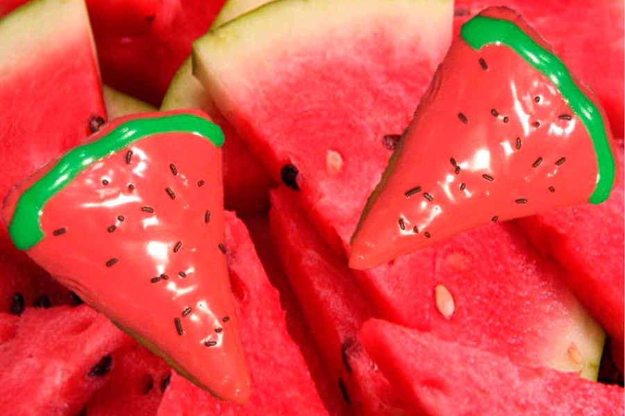 Watermelon Donuts Are Back at Cowboy Donuts!