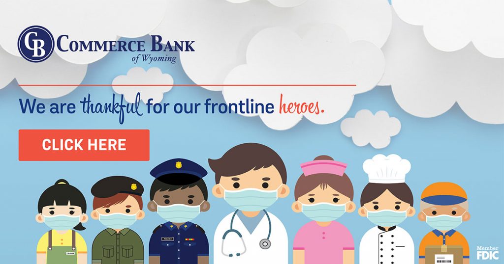 Commerce Bank of Wyoming Encourages Community to Send Gratitude to Frontline Workers