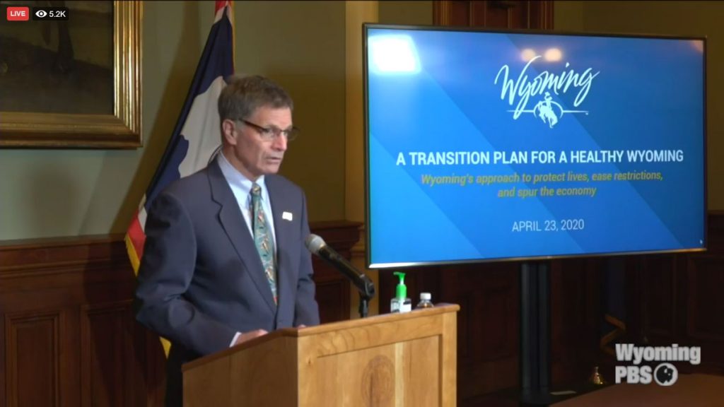 Governor Gordon’s Plan to Ease COVID-19 Restrictions Allows Flexibility for Counties