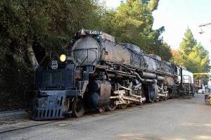 Union Pacific Big Boy Locomotive begins journey from California to Wyoming