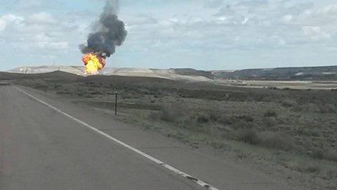 Williams Gas in Opal suffers explosion; Evacuation order rescinded