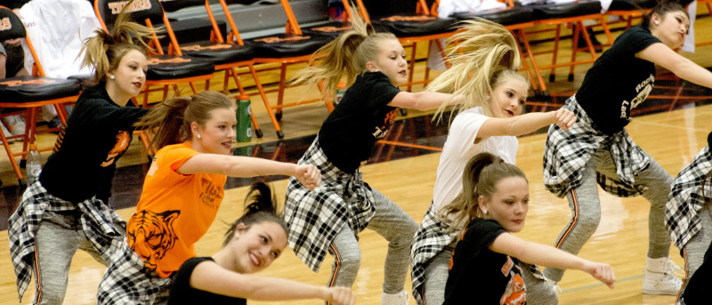 Lady Tigers Rhythm and Dance Team Sees Doubles