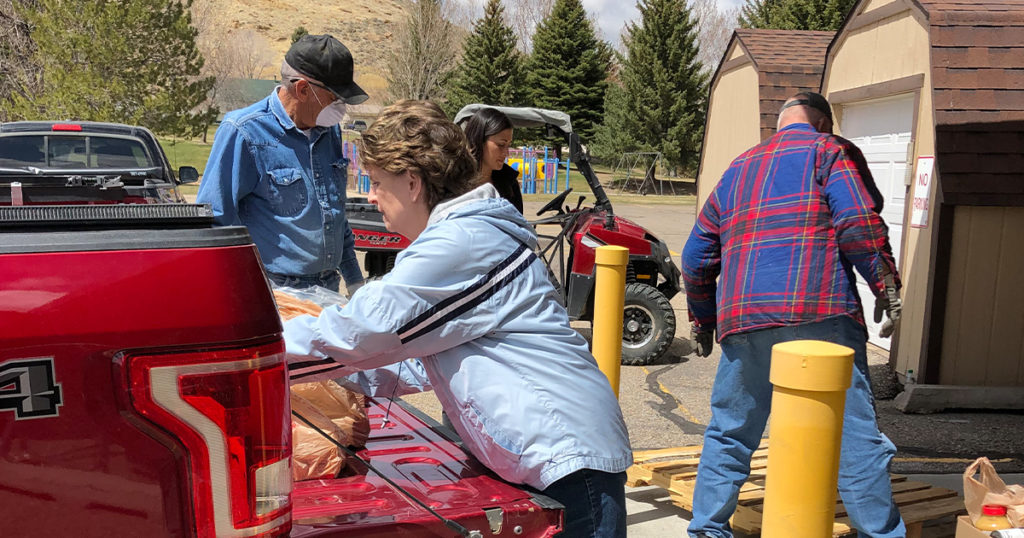 Sweetwater County Food Bank Receives Big Food Donation from Local Church