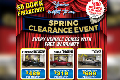 Treat Yourself to the Spring Clearance Event at Wyoming Trucks & Cars!