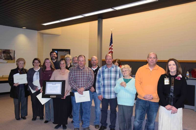 District No. 1 Honors RSHS Accreditation Team