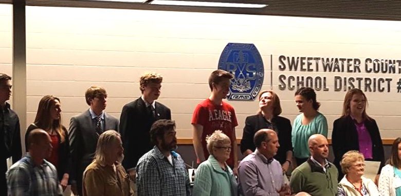 Members of RSHS Speech and Debate Honored Monday Night