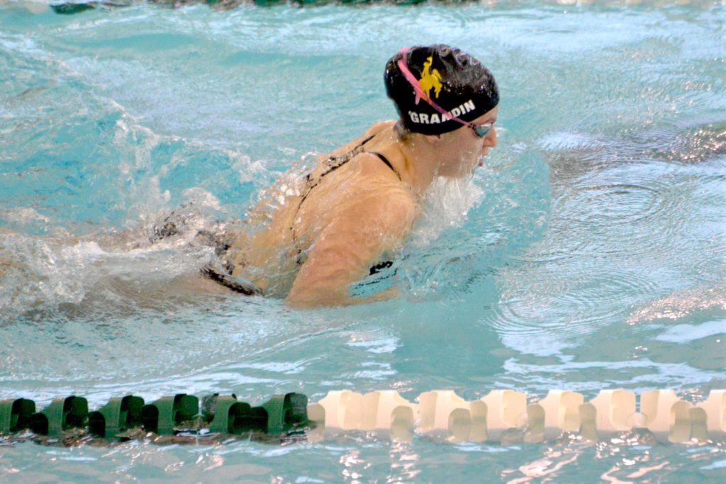 Wyoming Swimming & Diving Dominate on Senior Day Against Mines