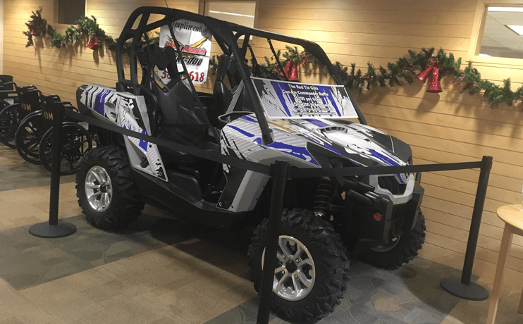 Win a Custom-Wrapped Can-Am Commander