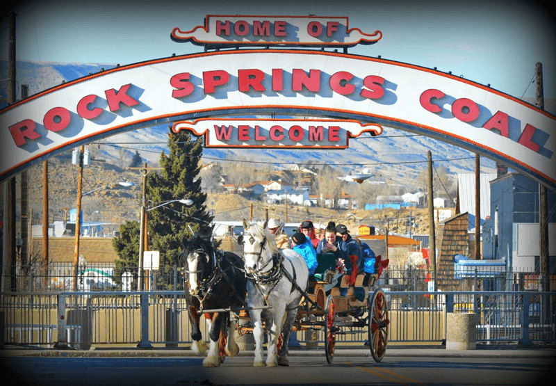 FREE Carriage Rides in Downtown Rock Springs