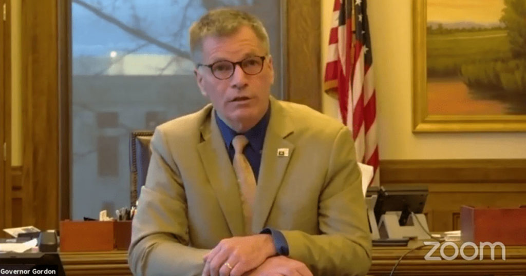 Gordon Announces New Wyoming COVID-19 Death in Message to the Legislature