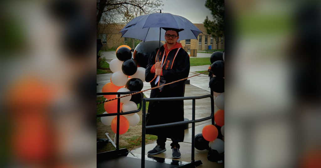 CONGRATULATIONS Jason!!! You’re a graduate!