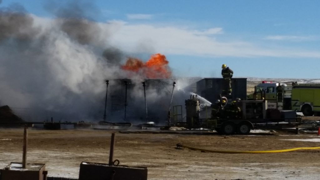 Tank Fire Near Wamsutter Extinguished