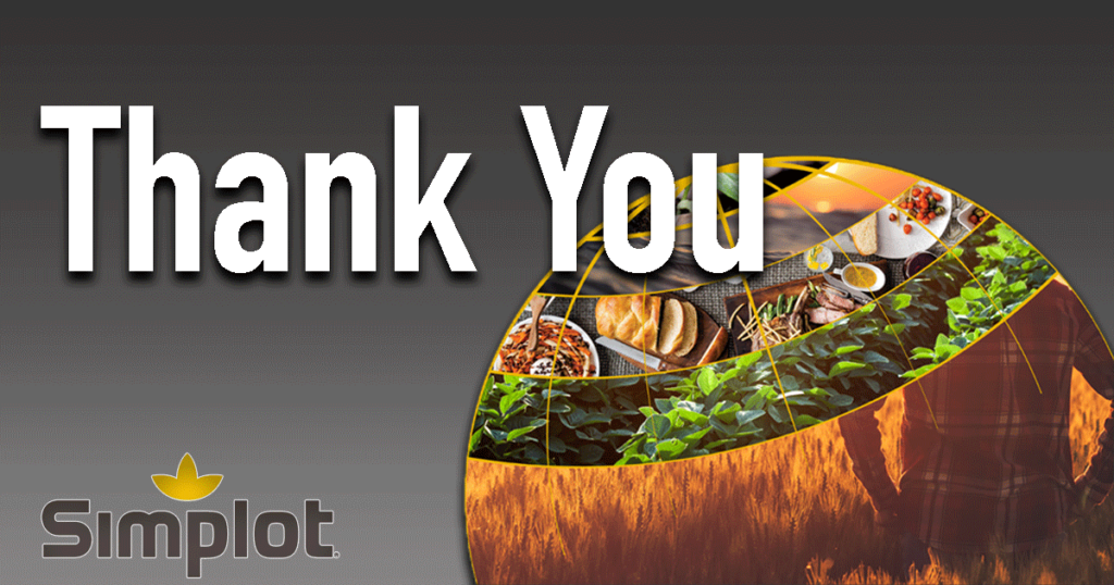 J.R. Simplot Says ‘Thank You’