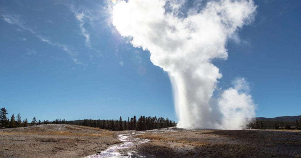 Woman Falls, Burned at Old Faithful Feature After Illegally Entering YNP