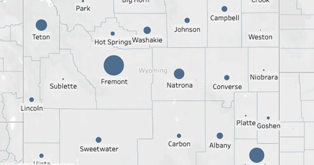 Wyoming COVID-19 Report: 648 Positive Cases, 607 Recoveries, 13 deaths