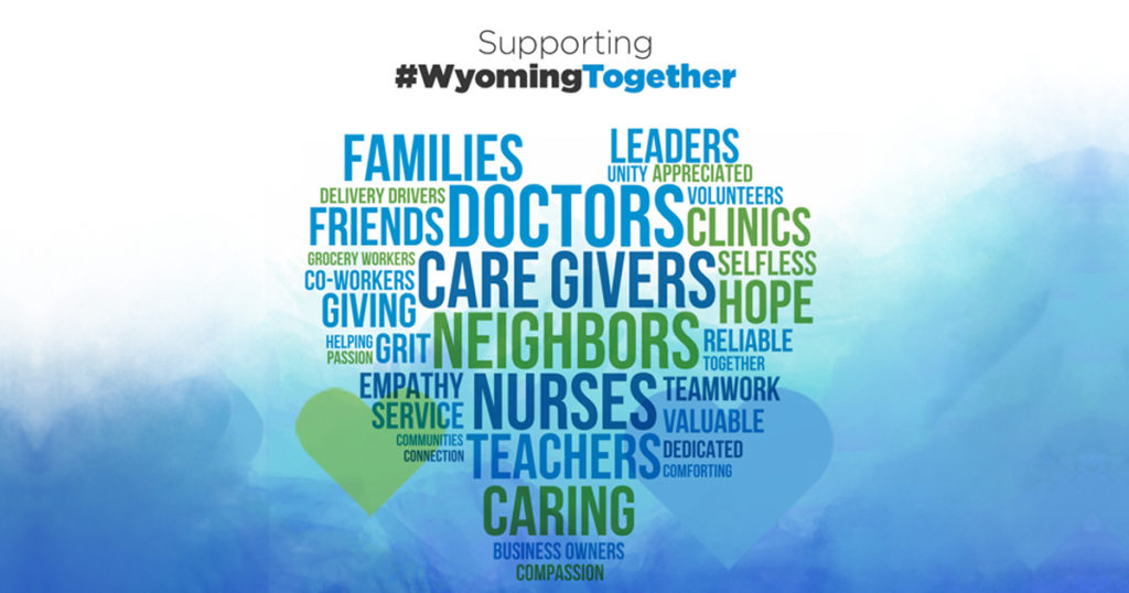 Blue Cross Blue Shield of Wyoming Recognizes Acts of #WyomingTogether