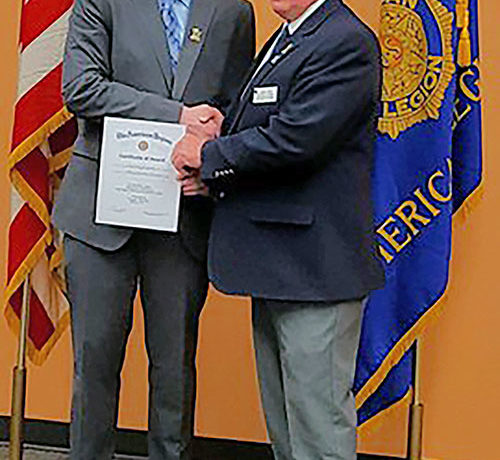Austin Griffith Wins American Legion Auxiliary Oratorical Contest In Douglas