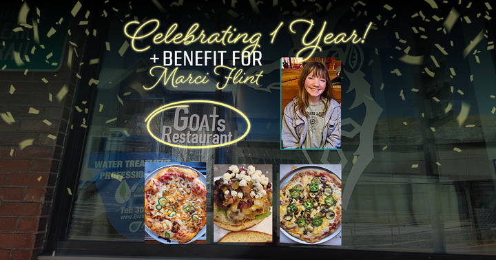 Come Celebrate Goats’ One-Year Anniversary and Help Raise Money for Marci Flint