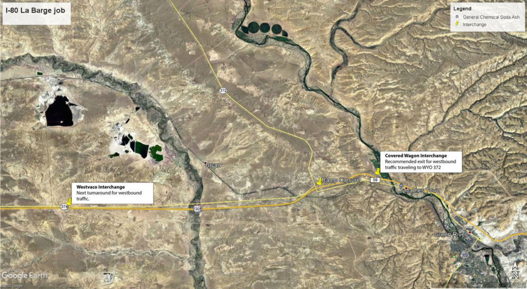 I-80 Roadwork to cause Westbound Off-Ramp Closure at LaBarge Interchange