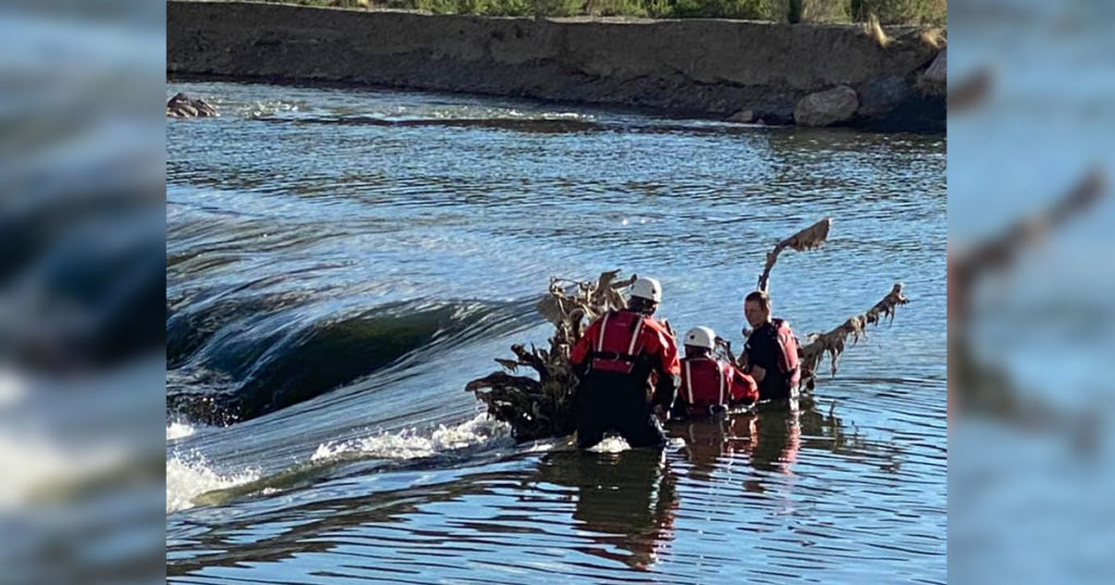 Green River Fire Department Rescues Woman from Green River