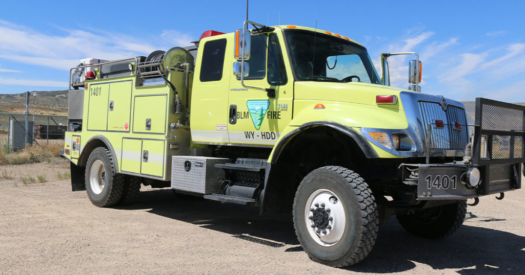 BLM to Conduct 2 Prescribed Fires near La Barge