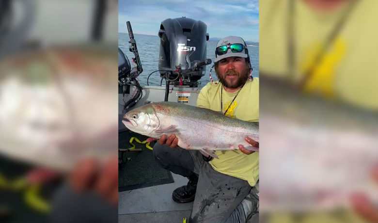 Rock Springs Man Catches Record Rainbow Trout at American Falls Reservoir in Idaho