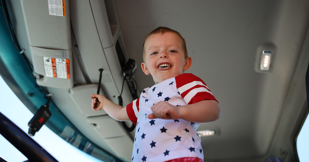 Big Trucks Lead to Even Bigger Smiles